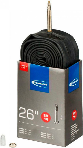 Камера для велосипеда Schwalbe SV14 Extra Light 40/60-559 26x1.5-2.35 60мм / 10424363 - фото