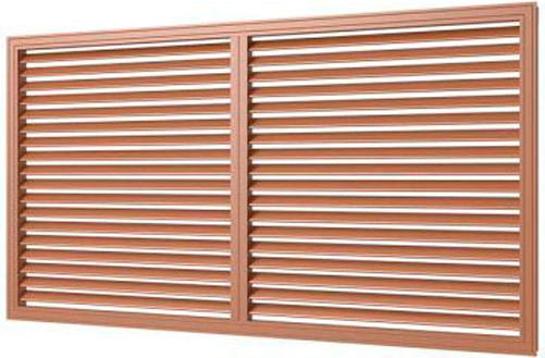 Решетка вентиляционная Viento ПВХ 600x1200 - фото