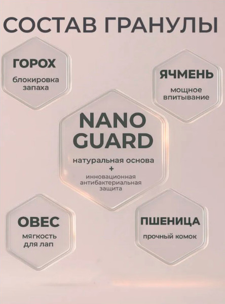 Наполнитель для туалета Roxy-Pets Зеленый чай Растительный комкующийся