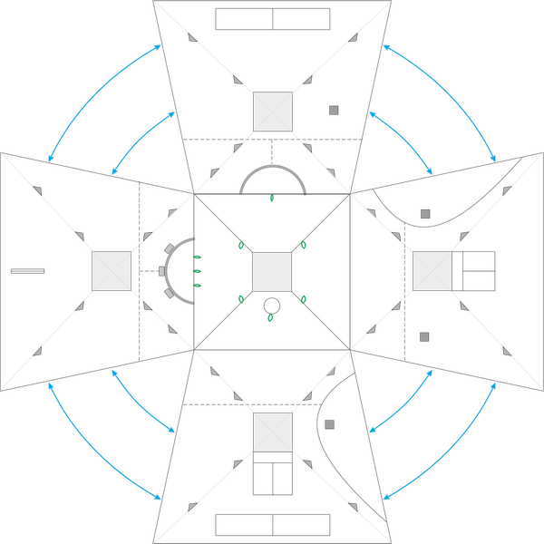 Тент внутренний для палаток ЛОТОС Куб 4 / 7071