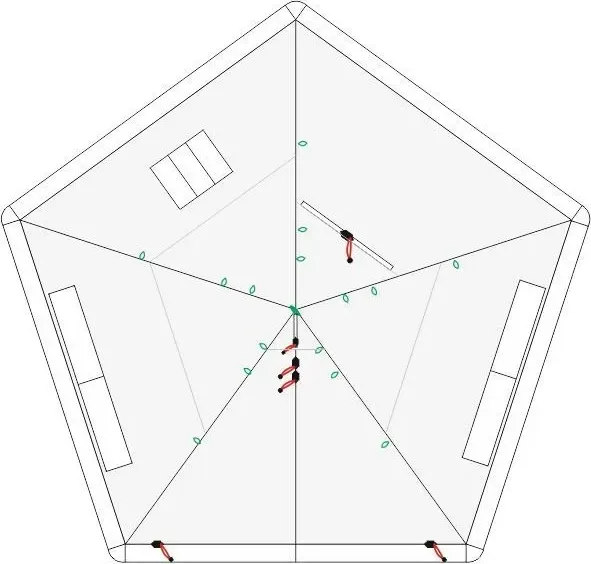 Тент внутренний для палаток ЛОТОС 2 / 7038