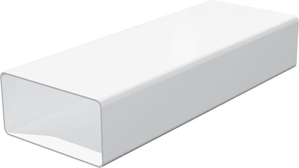 Воздуховод жесткий Viento 55х110 ПВХ В511ВП1 - фото