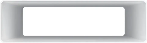 Воздуховод жесткий Viento 60х204 ПВХ В620ВП1.5