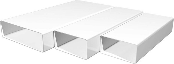 Воздуховод жесткий Viento 60х204 ПВХ В620ВП2