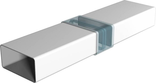 Воздуховод жесткий Viento 60х204 ПВХ В620ВП2