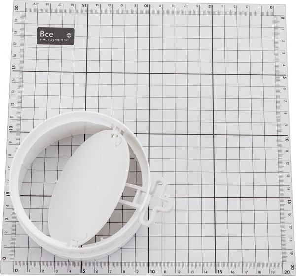 Соединитель воздуховода Viento D100 с обратным клапаном В10СКПК