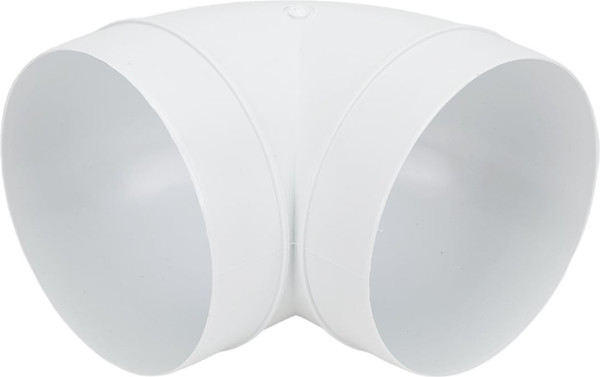 Колено воздуховода Viento 90 D125 В12.5ККП