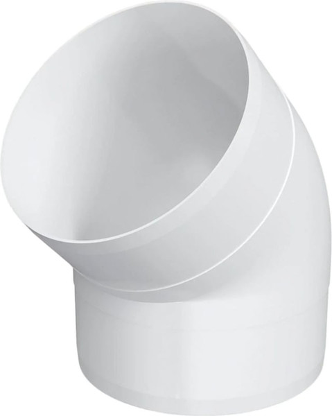 Колено воздуховода Viento 45 D125 В12.5ККП-45 - фото