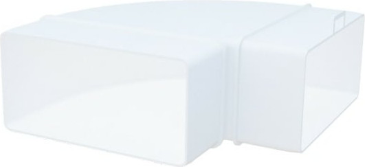 Колено воздуховода Viento Горизонтальное 90 55х110 В511КГП - фото