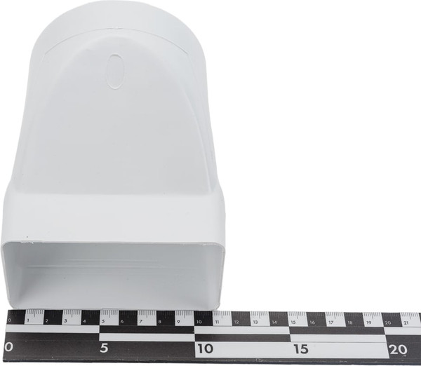 Соединитель воздуховода Viento Эксцентриковый 55х110 с круглым D100 В511СЭ10КП