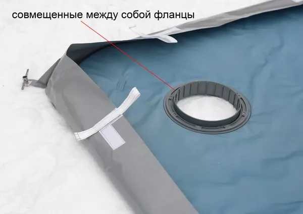 Пол для палатки ЛОТОС Куб 3 Дно гидро-термоизоляционное / 4021