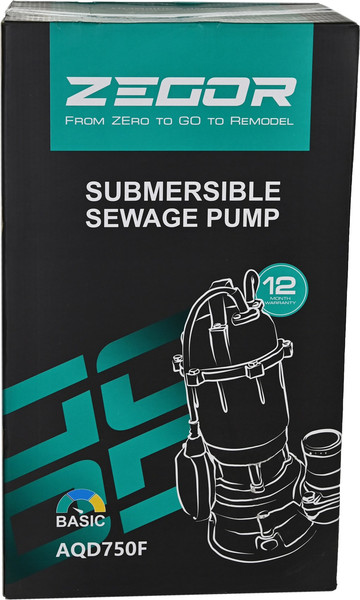 Дренажный насос Zegor AQD750F