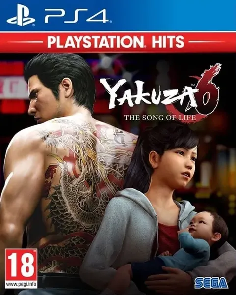 Игра для игровой консоли PlayStation 4 Yakuza 6: The Song of Life Playstation Hits - фото