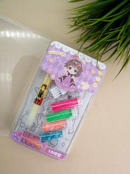 Клеевой пистолет ILikeGift Cute girl / purple Z-10308-03