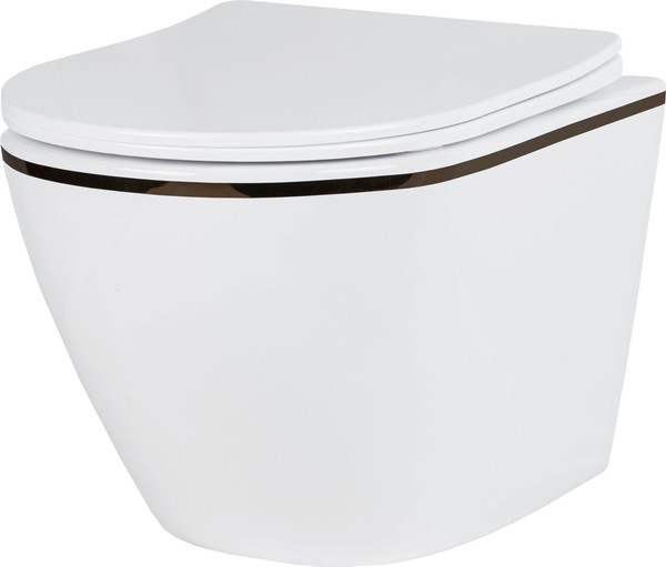 Унитаз подвесной с инсталляцией Roxen StounFix Dual Fresh 868511