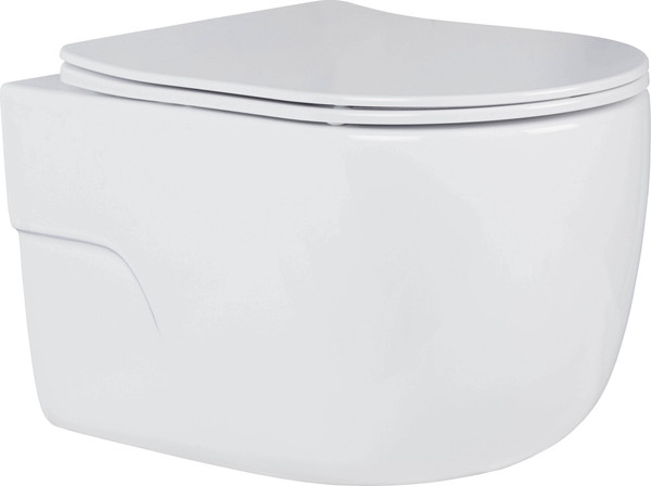 Унитаз подвесной с инсталляцией Roxen StounFix Dual Fresh 868535