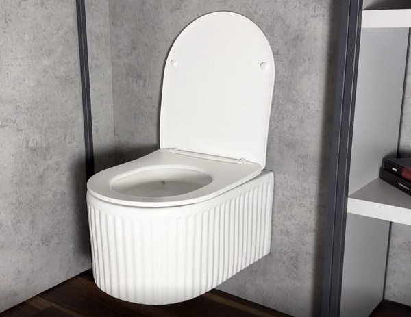 Унитаз подвесной с инсталляцией Roxen StounFix Dual Fresh 868588