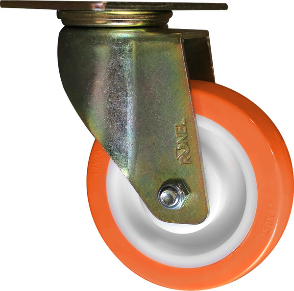 Опора колесная для тележки складской Ronel RN01 NPU 80 - фото