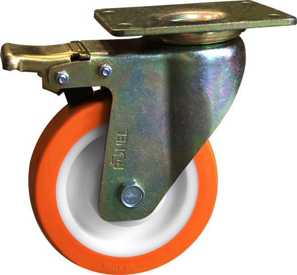 Опора колесная для тележки складской Ronel RN01 NPU 150 F - фото