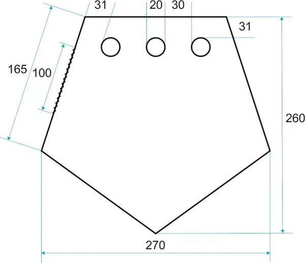 Пол для палатки ЛОТОС 3 ПУ4000 / 4013