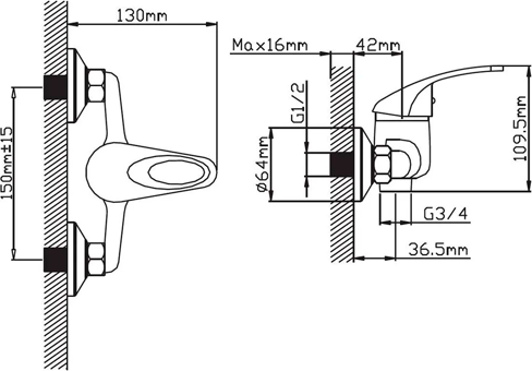 Смеситель Cronwil CD040-46