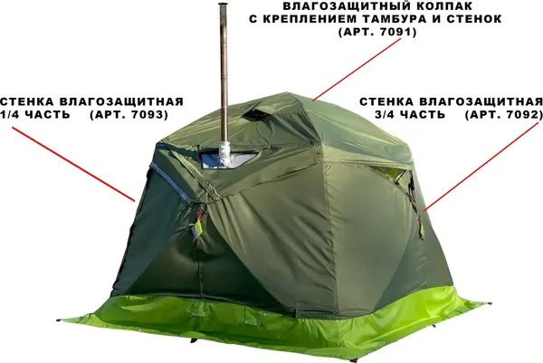 Накидка для палатки ЛОТОС КубоЗонт 4 / 7091