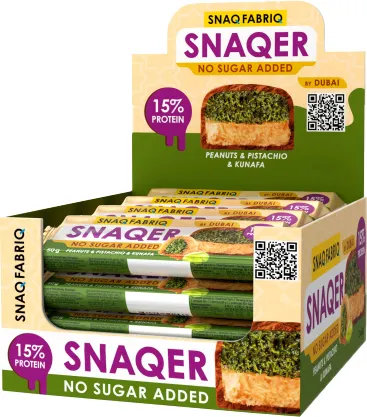 Набор протеиновых батончиков Snaq Fabriq Арахис фисташка и катаифи - фото