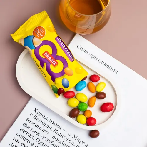 Протеиновые конфеты Snaq Fabriq С арахисом и молочным шоколадом