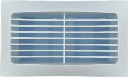 Решетка вентиляционная Viento 60х120 с фланцем 612РСФ - фото