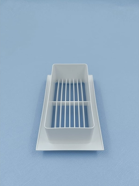 Решетка вентиляционная Viento 60х204 с фланцем 620РСФ