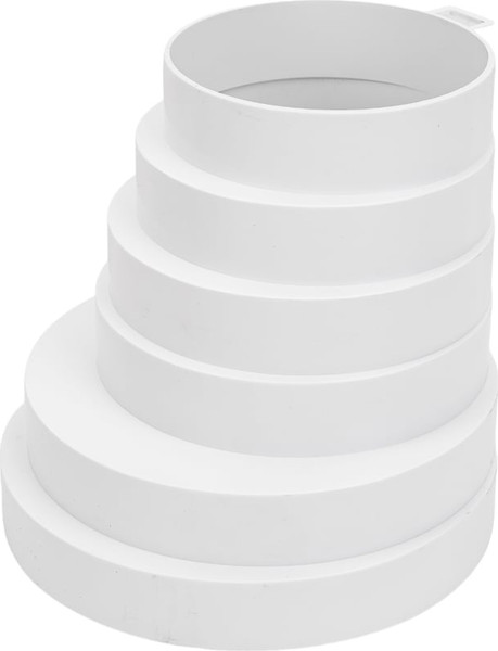 Переходник воздуховода Viento Эксцентриковый универсальный ВПУ10-16