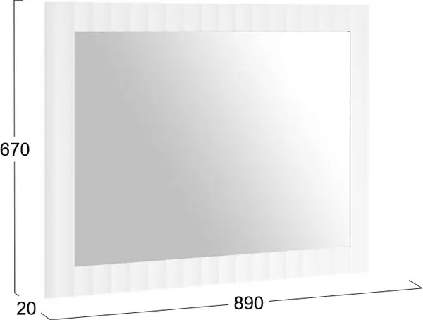 Зеркало ТриЯ Тиффани Исп. 2.3