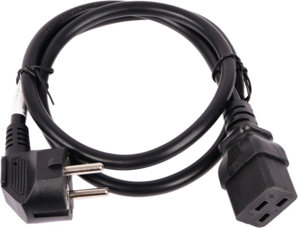 Шнур сетевой Lanmaster LAN-PP19/SHA-3.0-BK - фото