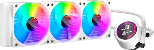 Кулер для процессора 1stPlayer TS4 360 White ARGB / TS4-360-WH - фото