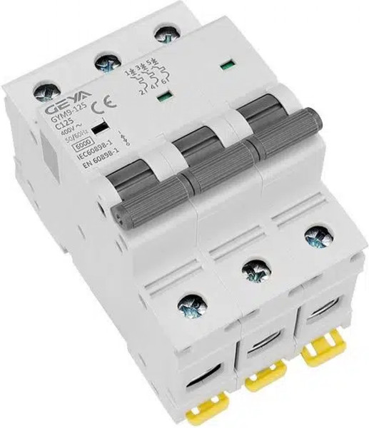Выключатель автоматический Geya GYM9H-125-3P-80C