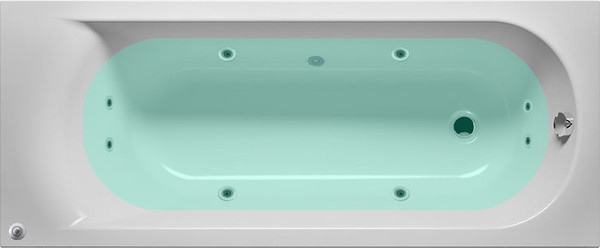 Ванна акриловая Riho Miami 170 / B060001005H - фото