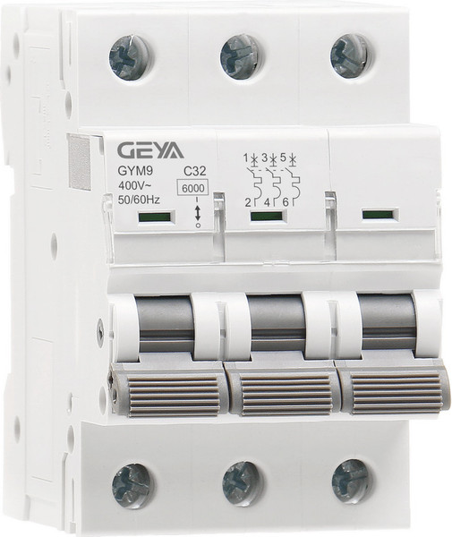 Выключатель автоматический Geya GYM9HDC-2P-63B