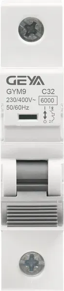 Выключатель автоматический Geya GYM9-125-1P-125C