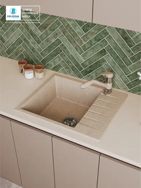 Мойка кухонная Polygran Deka 600