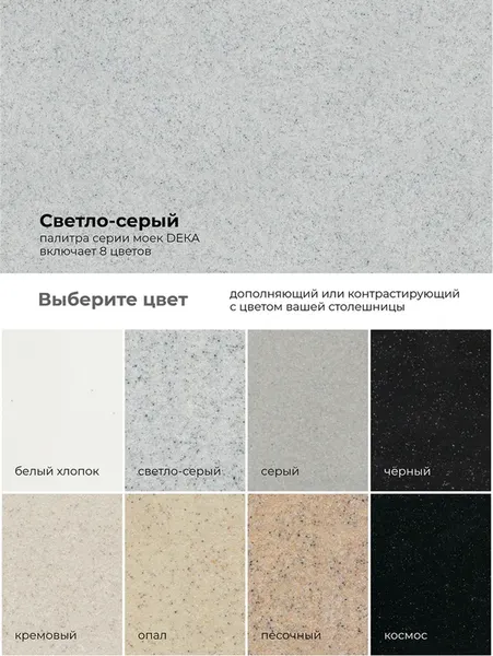 Мойка кухонная Polygran Deka 600