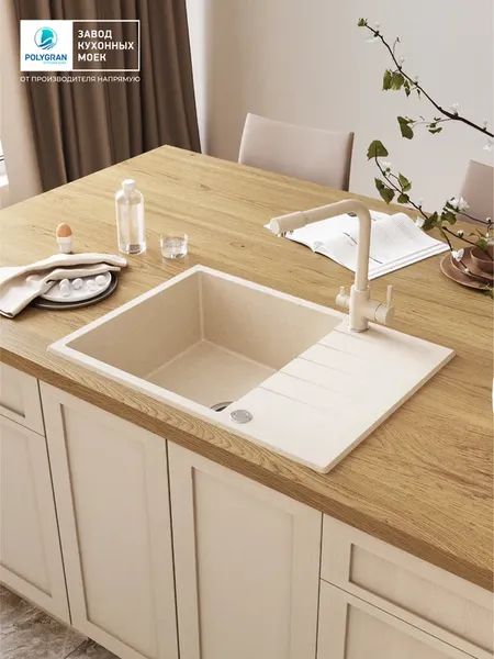 Мойка кухонная Polygran Deka 700
