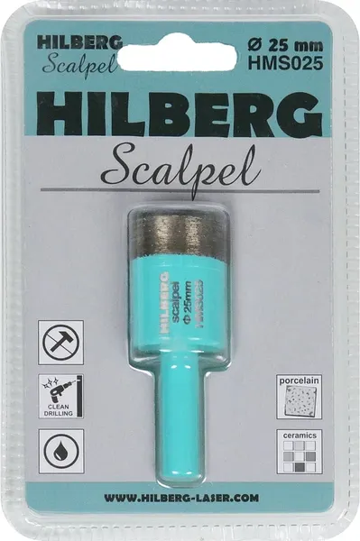 Коронка Hilberg Scalpel 25мм / HMS025