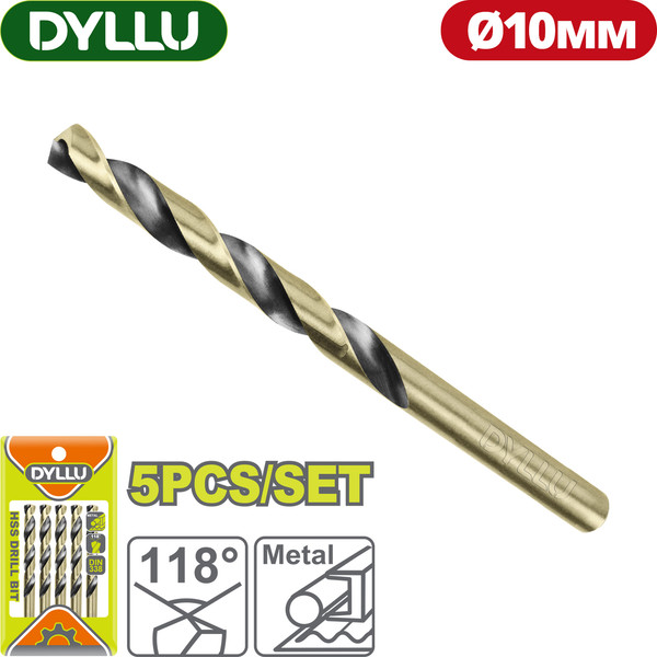 Набор сверл DYLLU DTTD89010