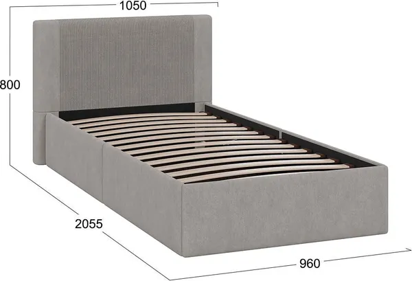 Односпальная кровать ТриЯ Тейлор 90x190