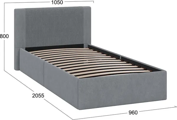 Односпальная кровать ТриЯ Тейлор 90x190