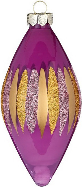 Елочная игрушка Inge's Christmas Magic Natural Twist Сосулька 40918H812_2 - фото