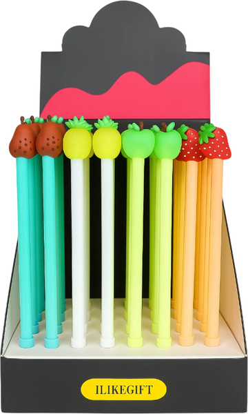 Набор шариковых ручек ILikeGift Fruity handwriting K-126P-006-01 - фото