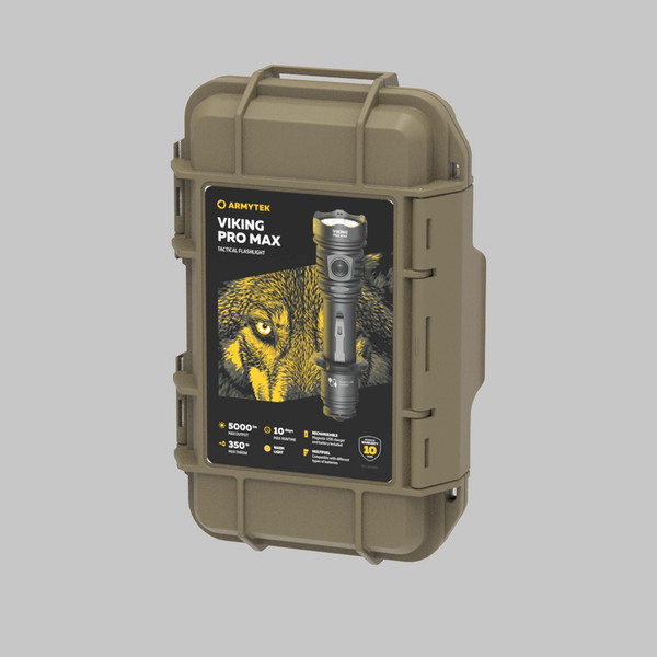 Фонарь Armytek Viking Pro Max Magnet USB Warm / F08301W