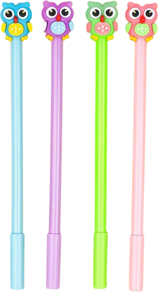 Набор шариковых ручек ILikeGift Multicolored owl K-126P-079 - фото