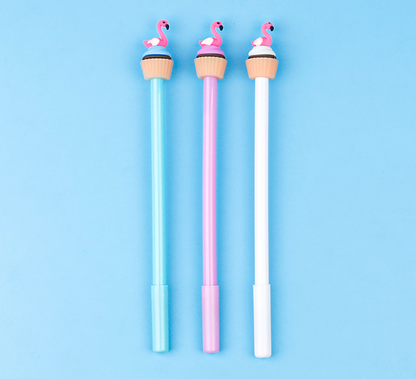Набор шариковых ручек ILikeGift Flamingo cupcake K-126P-090